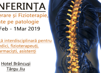 Conferința „Recuperare și Fizioterapie, axate pe patologie”, prima ediție are loc la Târgu Jiu, între 28 februarie-1 martie