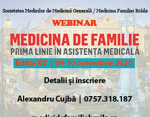 Webinar: Medicina de familie, prima linie în asistența medicală primară