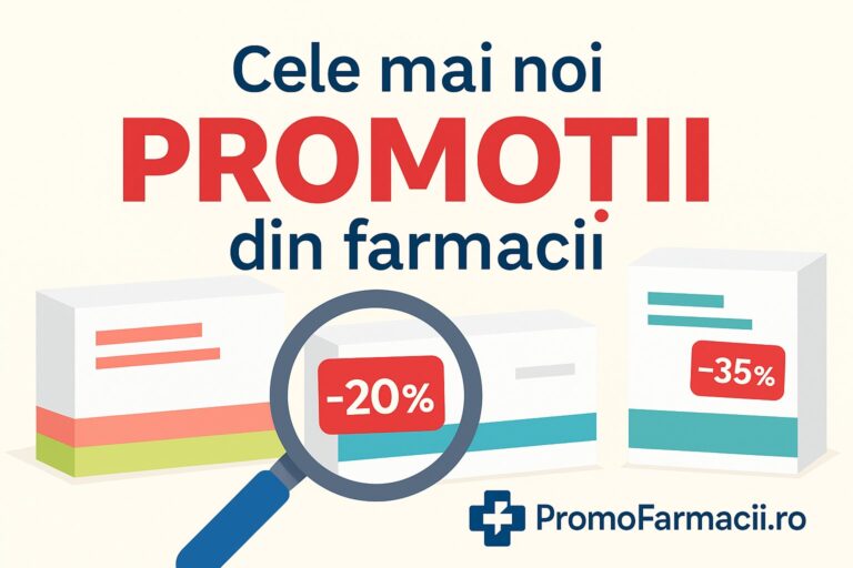 Promoții din farmacii, toate într-un singur loc – Descoperă promofarmacii.ro